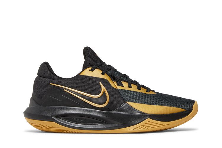 Nike Precision 6 Черный Металлик Золотой