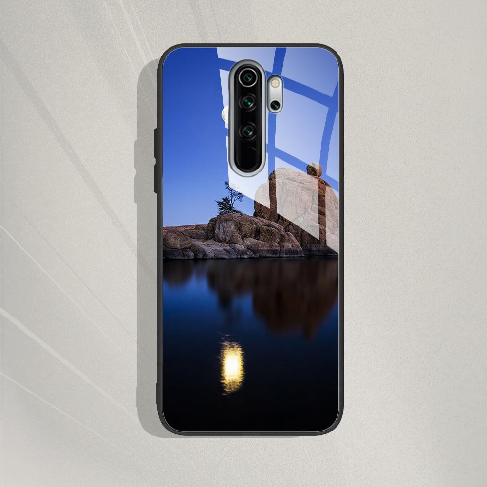 Для Xiaomi Redmi Note 8 Pro Чехол Закаленное Стекло Узор Силиконовый Чехол Чехлы Для Телефона Для Redmi Note 8 Note8 Note 8T 8 t Fundas