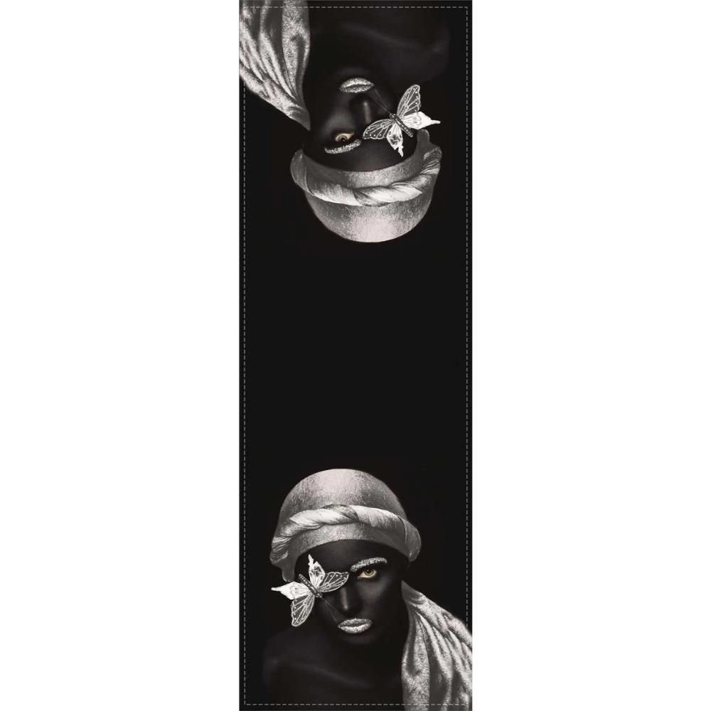 40x140 см Замшевая тканая ткань премиум-класса, устойчивая к пятнам, скатерть с цифровой печатью Runner VHR-8