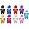 Kids Boys Glittery Sequined Waistcoat with Hat for Jazz Dance Stage Performance Costume