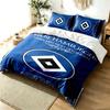 Hamburger SV 3pc Duvet Cover Set Simple Modern Bedding Set Wrinkle Resistant Soft Fabric All Season Use a perfect gift