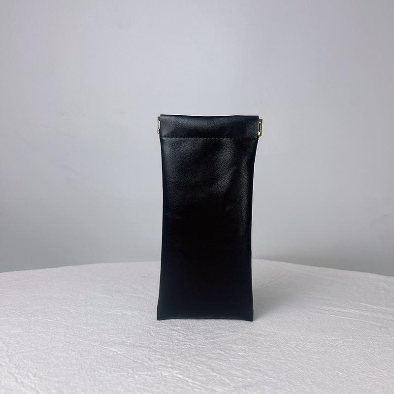 Сумка для хранения мелочи с узором личи: Большая косметичка, Чехол для очков, Внутренняя сумочка-клатч, Набор для помады и монет.