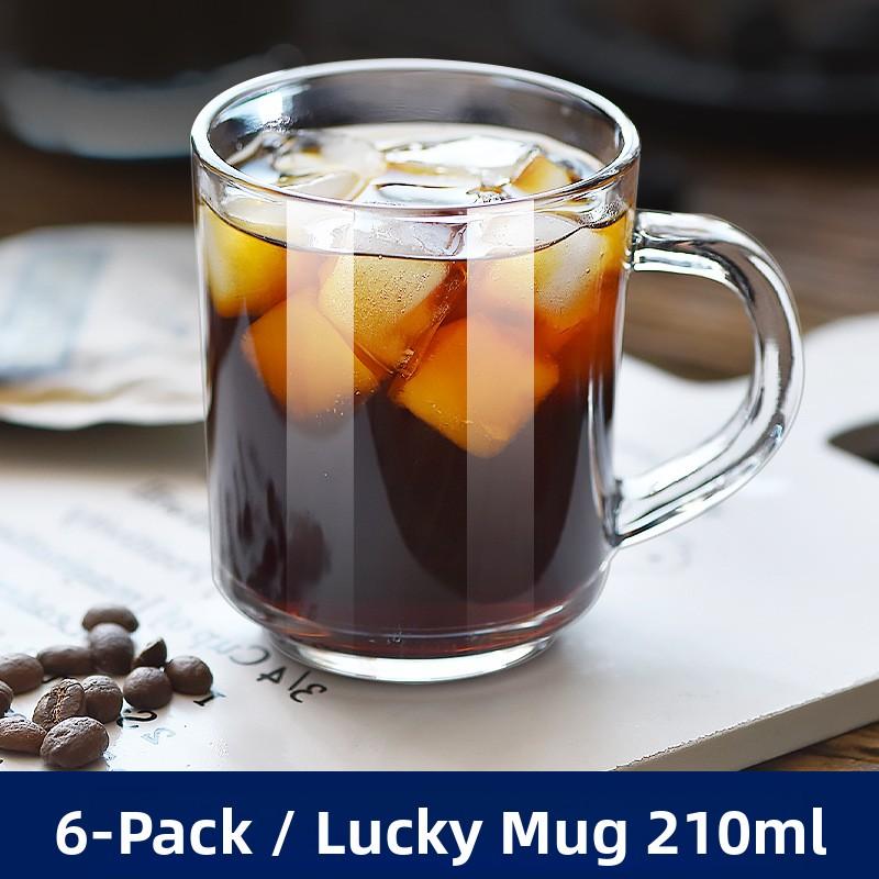 High Temperature Resistant Glass Cup Set for Home Use Guest Drinking Tea Juice Beer White Wine Cup New Model Transparent roun...