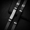316L Stainless Steel Cross Mesh Watch Band Bracelet, Adjustable Christian Faith Wristband, Hypoallergenic Religious Jewelry