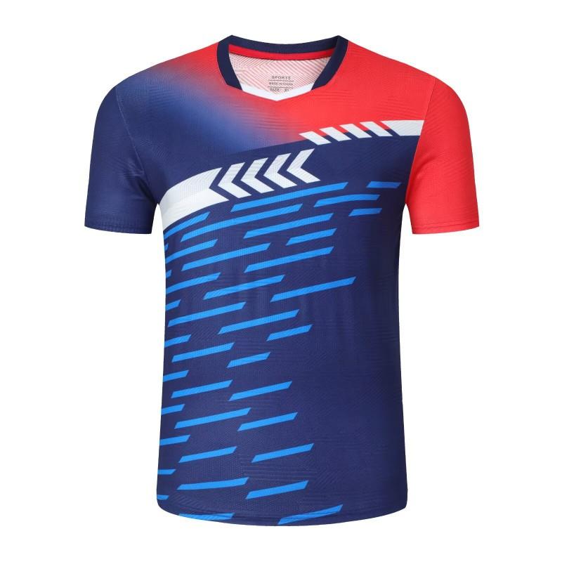 Quick-Dry Badminton Shirt Men Women Kids Sport T-Shirt Training Competition Uniform