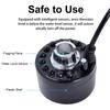 Mini Mist Maker Coloful 12 LED Indoor Tabletop Fountain Mister Foggers Small Pond Fog Machine Atomizer Fountain Air Humidifier for Aquarium Fish Tank