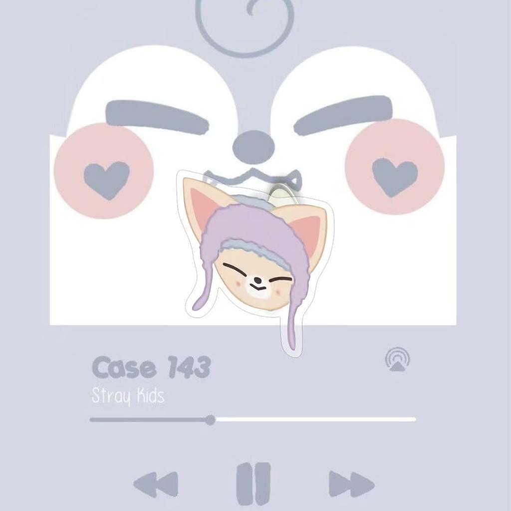 Акриловый держатель для телефона-подушка безопасности StrayKids, выдвижной