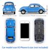 Масштаб 1/24 Welly Volkswagen Beetle, модель автомобиля из сплава, литье под давлением, металлические игрушечные автомобили, модель автомобиля, коллекция высокой имитации, детские подарки