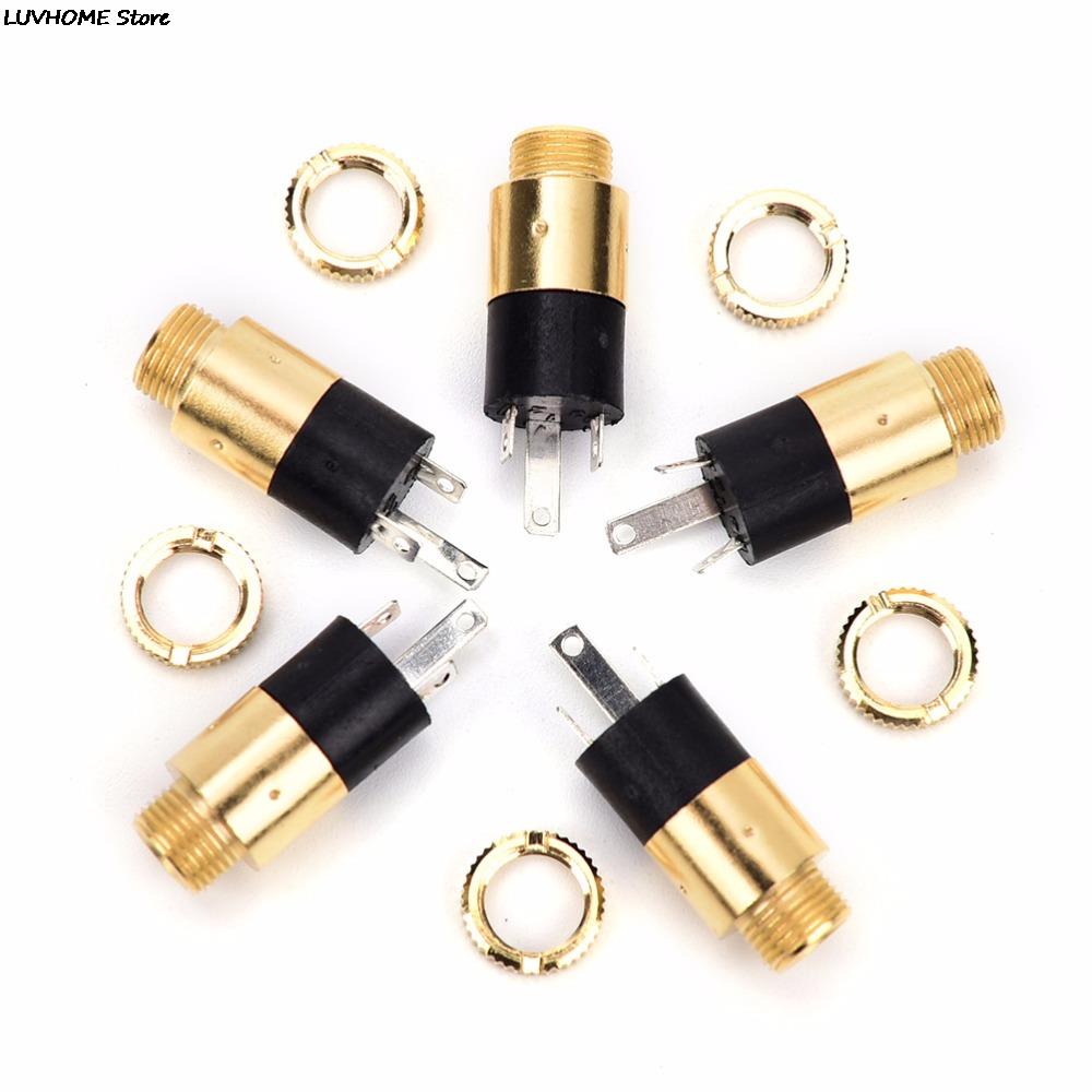 5 шт. PJ392 Стерео гнездо 3,5 мм для наушников, аудио-видео разъем, штекер, горячая распродажа