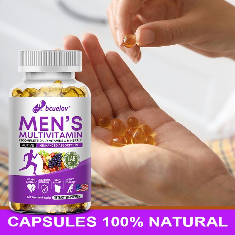 Multivitamins Supplement, With Magnesium, Niacin, 120 Capsules Per Bottle, Vegan