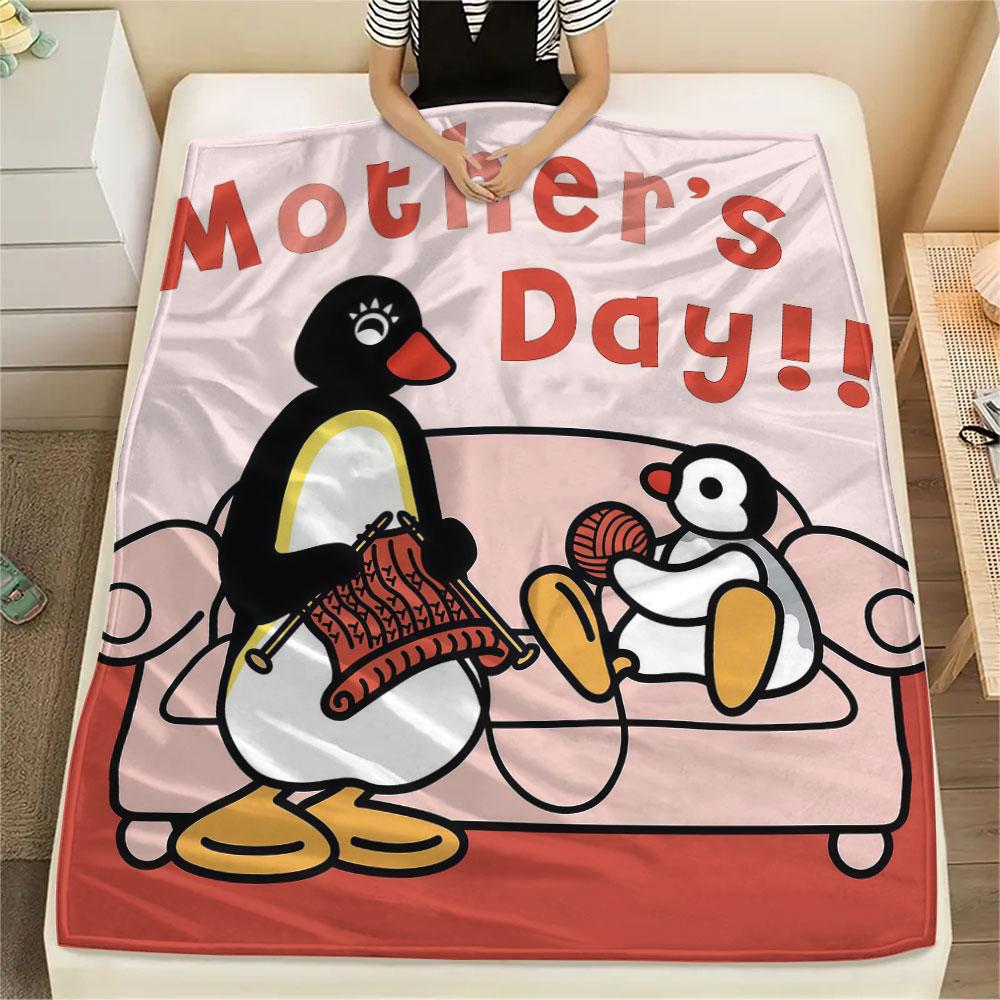 Pingu Blanket, High quality Comfortable for All Seasons, Home Decor, Warmth and Comfort