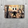 Постер с декором Hollow Knight Винтажная жестяная табличка Металлическая табличка Декоративная табличка для паба Бара Мужской пещеры Клуба Настенное украшение