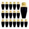 20 Pcs Black Rubber Air Tool Tip Air Nozzle Replacement Blow Handguns Rubber Tip Air Compressor Blower Nozzle Air Tool P