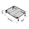 Sink Dish Drainer Bowl Organizer,Adjustable Multifunctional Rest Movable Storage Rack