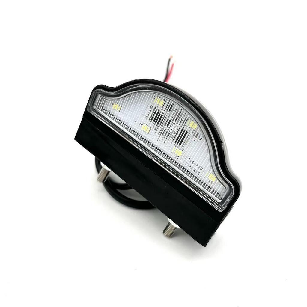 12 В/24 В светодиодный фонарь номерного знака автомобиля для прицепа кемпервана каравана универсальная подгонка