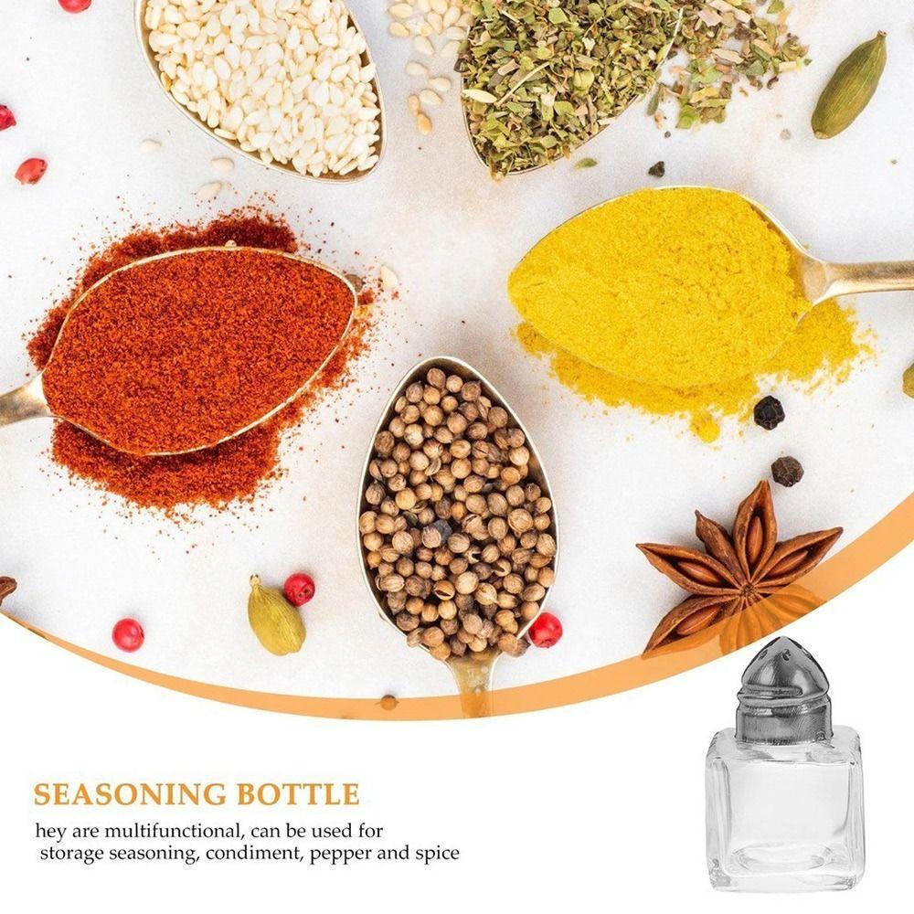 10/15 мл прозрачные стеклянные банки для специй, мини-бутылка для хранения, новая соляная банка для барбекю