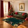 American Christmas Carpet for Living Room Bedroom Bedside Children Play Decoration Rug Luxury Lounge Fluffy Plush Washable Mat