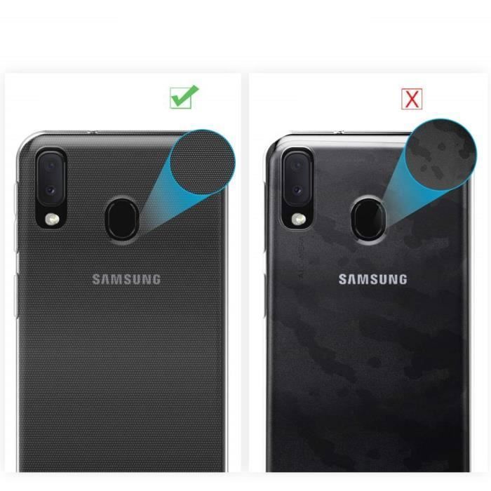 Coque pour Samsung Galaxy A20E - Protection Gel TPU Transparent Silicone Souple Ultra Mince [Phonillico®]
