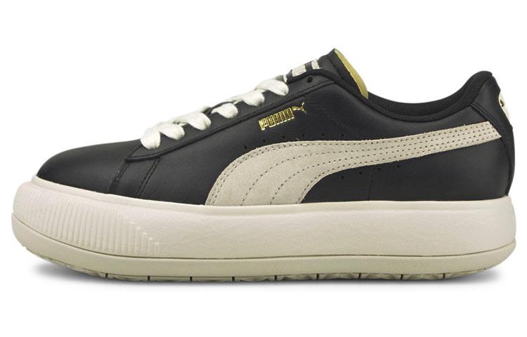 Women's Sneakers PUMA Suede Mayu BlackCasual Sneakers White Women's
