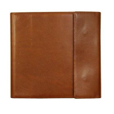 Waki Stationery Оригинал Quo Vadis Исполнительный формат Натуральная кожа Сделано в Японии Кожаный чехол Коричневый