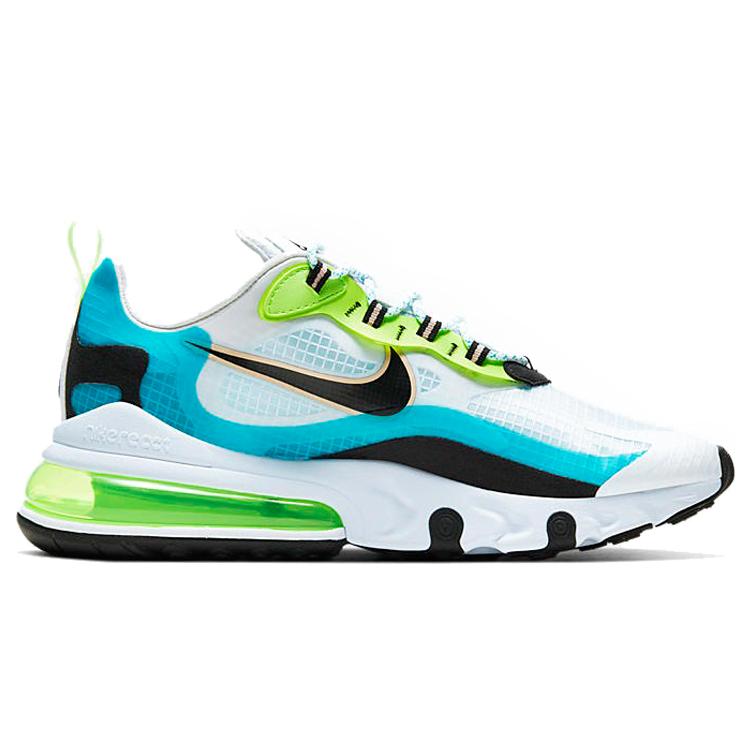 Nike Air Max 270 React SE 'Oracle Aqua' (унисекс) Кроссовки для бега Oracle Аква / Белый / Черный / Призрачно-зеленый CT1265 300