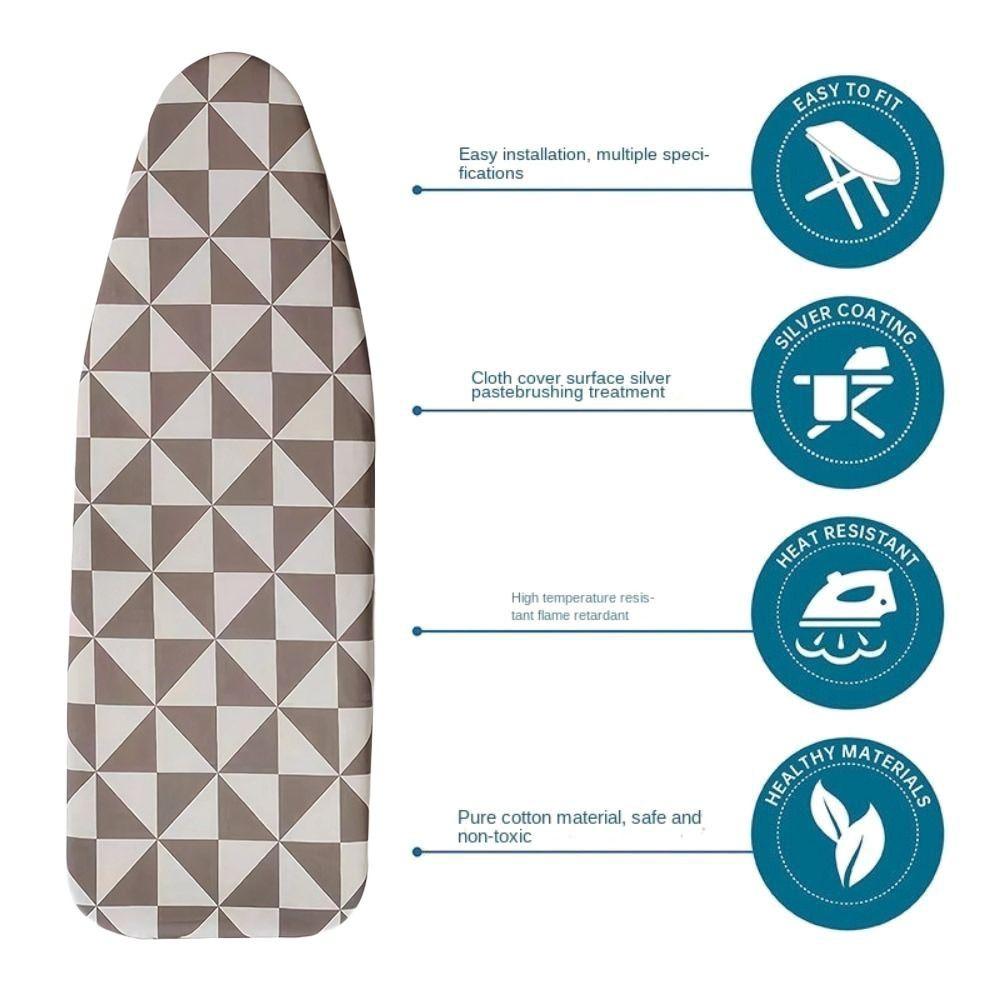Universal Ironing Board Cloth Thickened Printed Padded High Quality Ironing Board Cover Pad