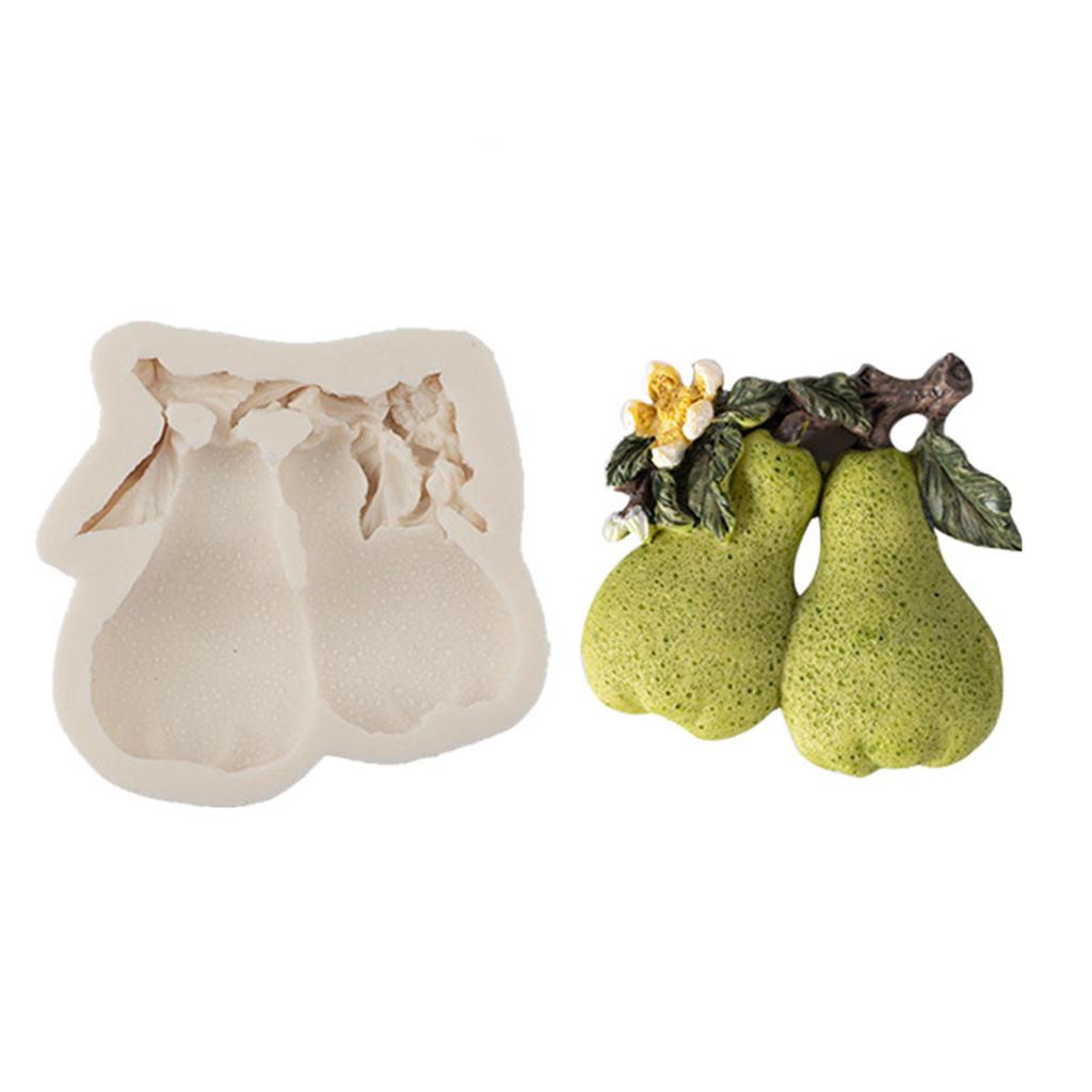 Силиконовые формы для свечей для изготовления свечей персиково-вишневого цвета, форма для литья из смолы, глина, ремесло, свечное мыло для домашнего творчества