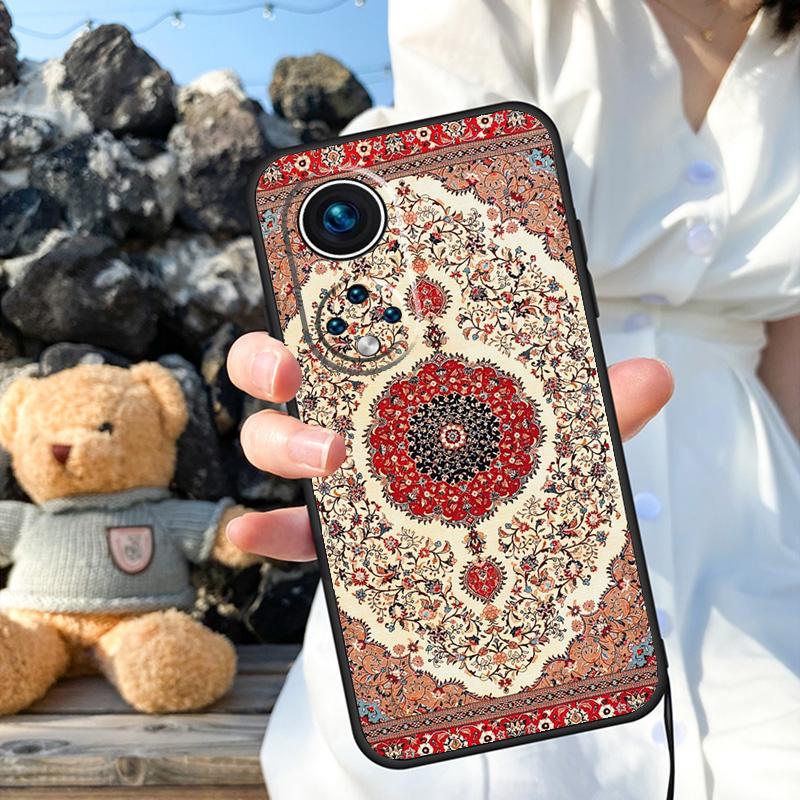 Чехол в стиле персидского ковра с цветочным узором для Honor Magic 7 5 6 8 Pro 200 400 50 70 90 Lite X9a X9b X9c X9d X8b X8c Win RT