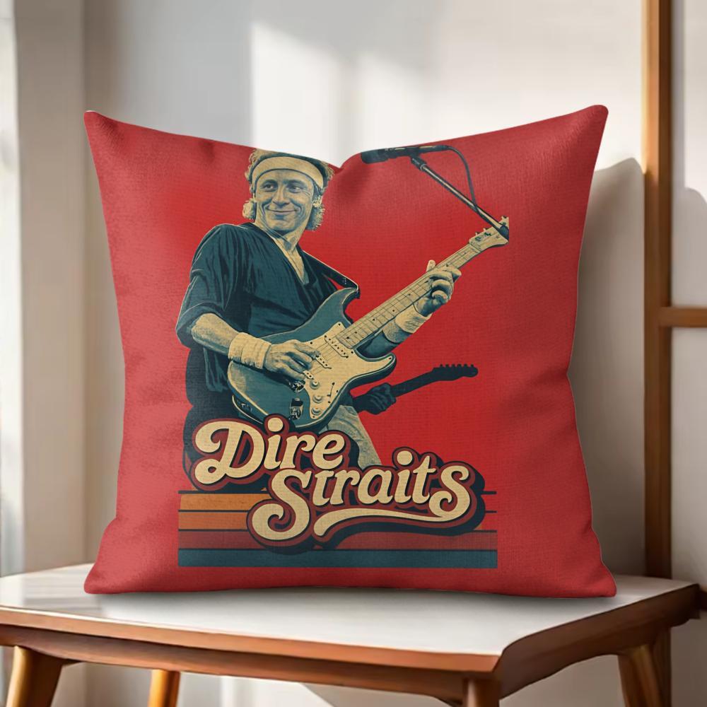 Singer DDire SStraits Rock Cushion Cover Natural Linen Organic Fabric DoubleSided Printing Couch Pillow Covers Home Decor
