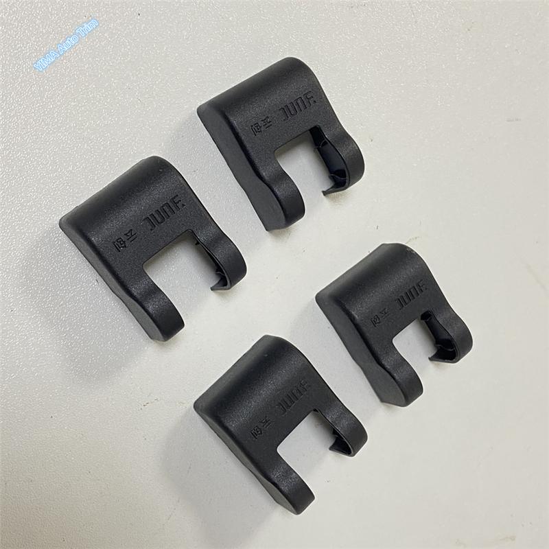 Plastic Auto Styling Door Lock Protector Buckle Decoration Cover Trim Fit For VW Volkswagen ID.3 ID3 ID.4 ID.6 Car Accessories