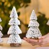 Desktop Mini Christmas Tree Reusable Good Detail Christmas Tree Top Decoration New Year Party Ambiance Prop Tree Topper Artificial Xmas Tree Ornament