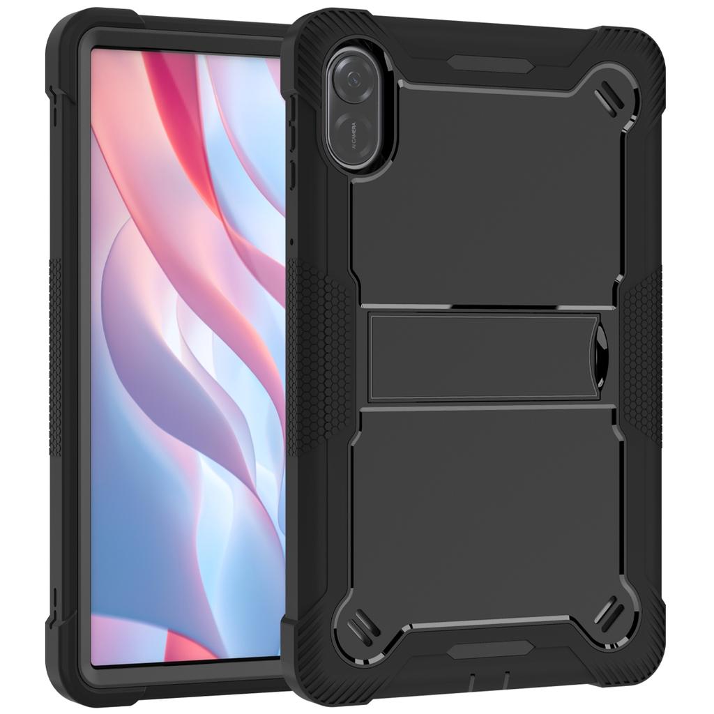 Для Honor Pad X9 Защитный чехол Подставка Ударопрочный Силикон + Поликарбонат Чехол для планшета