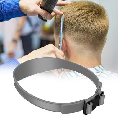 Yousheng Hair Cutting Guide с пряжкой Регулируемый изогнутый дизайн Быстрая установка Легкое снятие Силиконовый шаблон для бритья на шее Подравнивание волос