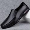 Свадебные платья Мокасины Обувь Мужская Офисные Лоферы Универсальная мужская повседневная обувь Из натуральной кожи Слипоны Мужская Легкая обувь