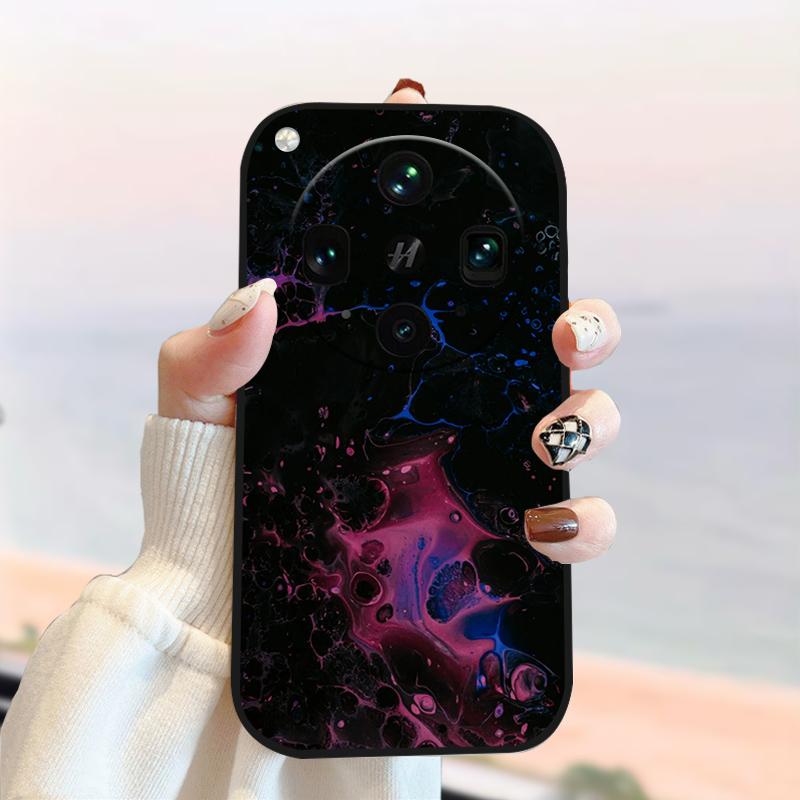 Мягкий чехол для Oppo Find X8 Ultra / X8 Pro 5G Силиконовый TPU Чехлы для телефона для Oppo Find X8s Модный Расписной Защитный Корпус