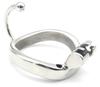 Hook Cock Metal Chastity Cage 9 X 3.3cm