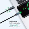 120 Вт USB Type C кабель для быстрой зарядки для Xiaomi Redmi LED Display Phone шнур для передачи данных для Samsung Huawei Honor OPPO 1M 2M