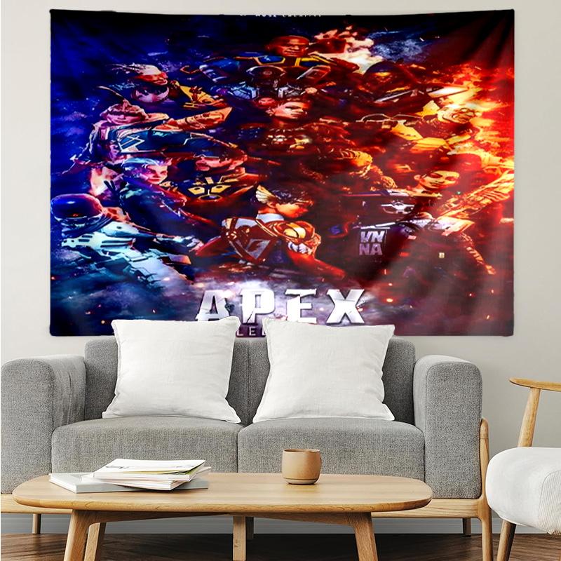 Red And Black Apex Tapestry, Unique Design Tapestry, Suitable for Bedroom,Livingroom, Playroom,Heartwarming Fan Holiday Gifts