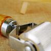 Wooden patch roller with bearing, 50mm wide
