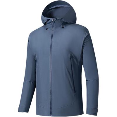 Champion Outdoor Hiking Series Однотонная куртка с капюшоном на молнии, мягкая, универсальная, повседневная, для пеших прогулок, водонепроницаемая, мужская куртка 152540606-2