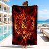 Полотенце для пляжа Dungeons & Dragons, Микрофибровое пляжное полотенце, Идеально для бассейна, пляжа, путешествий, домашнего декора, Пляжная вечеринка, Подарки для фанатов