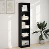 Modern Bookshelf, Living Room Decorative Shelf, Entryway Storage Shelf, 40x24x176 Cm