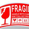Хрупкие наклейки для транспортировки и перемещения, «Осторожно обращаться», предупреждающие этикетки,
