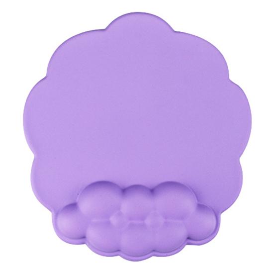 Эргономичная клавиатура, подставка для запястий, коврик для мыши в форме облака, нескользящий силиконовый настольный коврик для мыши, офисный ковер для мыши, браслет, мягкая поддержка