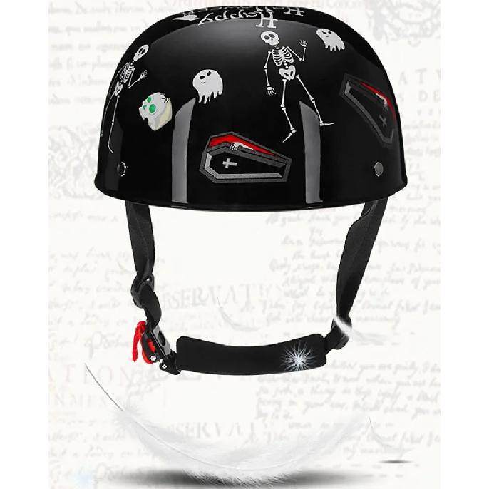 2023 Motorcycle Venom Helmet Retro Baseball Cap Motorcycle Baseball Cap Accessories Vitange Duck Helmet Dot Casco Moto Motorbike