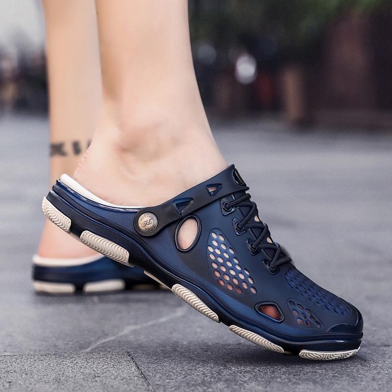 Мужские летние пляжные и повседневные сандалии-трансформеры для улицы