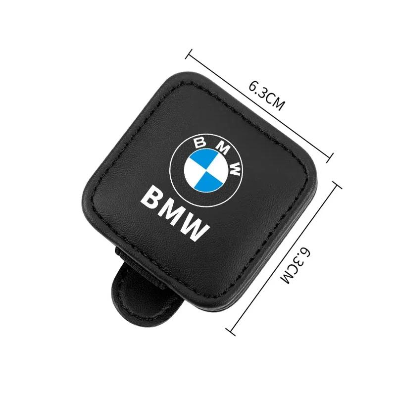 XJVYV1 For BMW 2025 Hot Car Glasses Holder Sunglasses Clip Eyeglass Case Card Clip Auto Accessories For BMW M M3 M5 X1 X3 X5 X6 E90 E91
