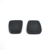 2pcs Brake Clutch Pedal Pad Rubber Cover Protective Case For Car