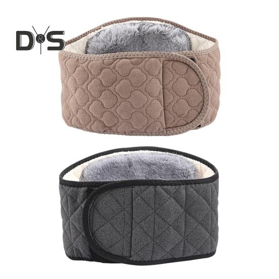 Зимний утеплитель для талии, регулируемый, 3 слоя, толстый, для холодной погоды, для мужчин и женщин, термоплюшевый пояс для поддержки поясницы, пояс для защиты живота