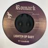 7-дюймовая пластинка TY KARIM - Lighten Up Baby / All At Once REPRO11 Romark 2023 UK Soul/Funk